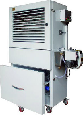 CHINA El calentador amistoso 12000 M3 del aceite de cocina de Eco/aire de H hizo salir con el motor de fan de 0,6 kilovatios proveedor