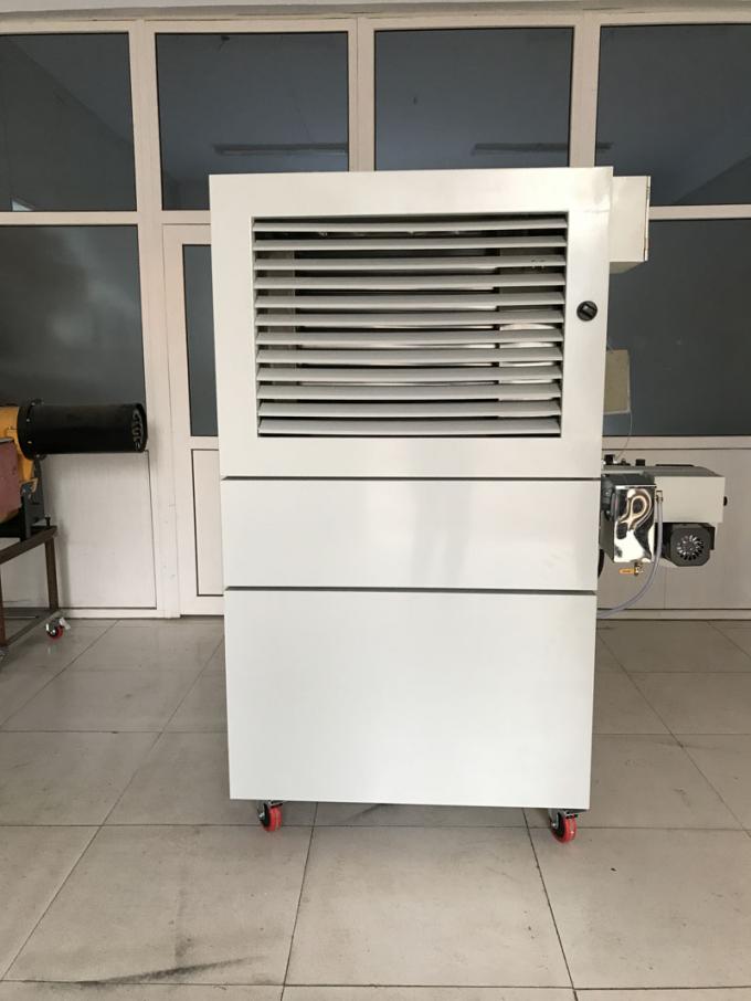 Popular en Inglaterra Calentador portátil de aceite de desecho de 120 kW con tanque de aceite de 100L 0