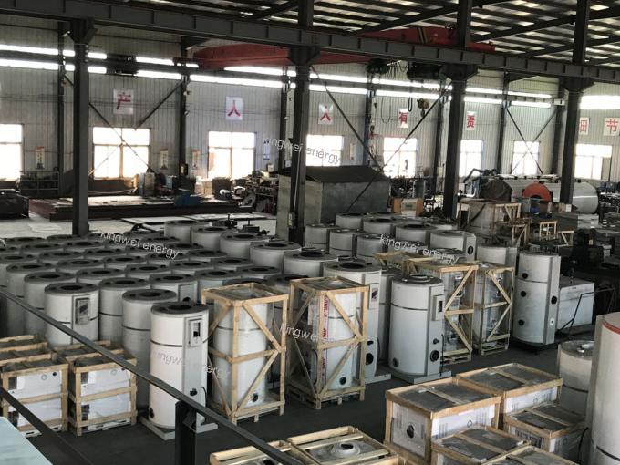 Cañón de agua caliente de uso doméstico pequeño para quemadores de residuos de aceite 5