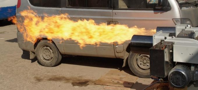 Fuel oil burner de doble incendio de la etapa de combustión suficiente 0