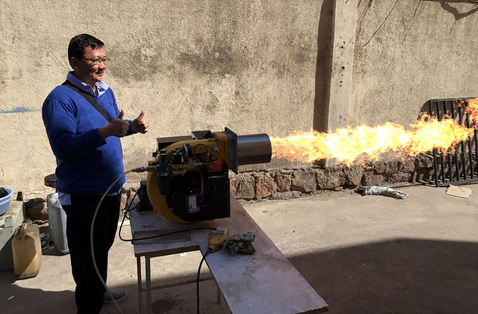 Fuego de combustión de aceite de 34 kg Sifón de latón 6 x 2 milímetros para horno / calefacción 0