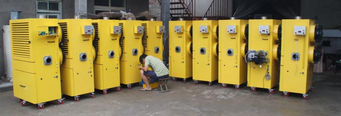 400000 Btu Calentador de aceite residual de 0,6 Kw Motor de ventilador OEM / ODM Disponible 0