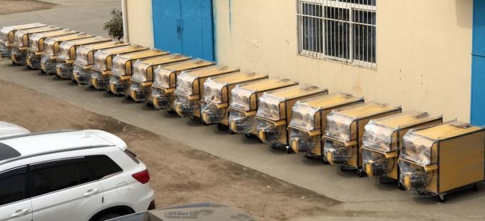 Calentador del motor de avión confiable 2 x 250 mm salida de aire de salida fácil mantenimiento 0